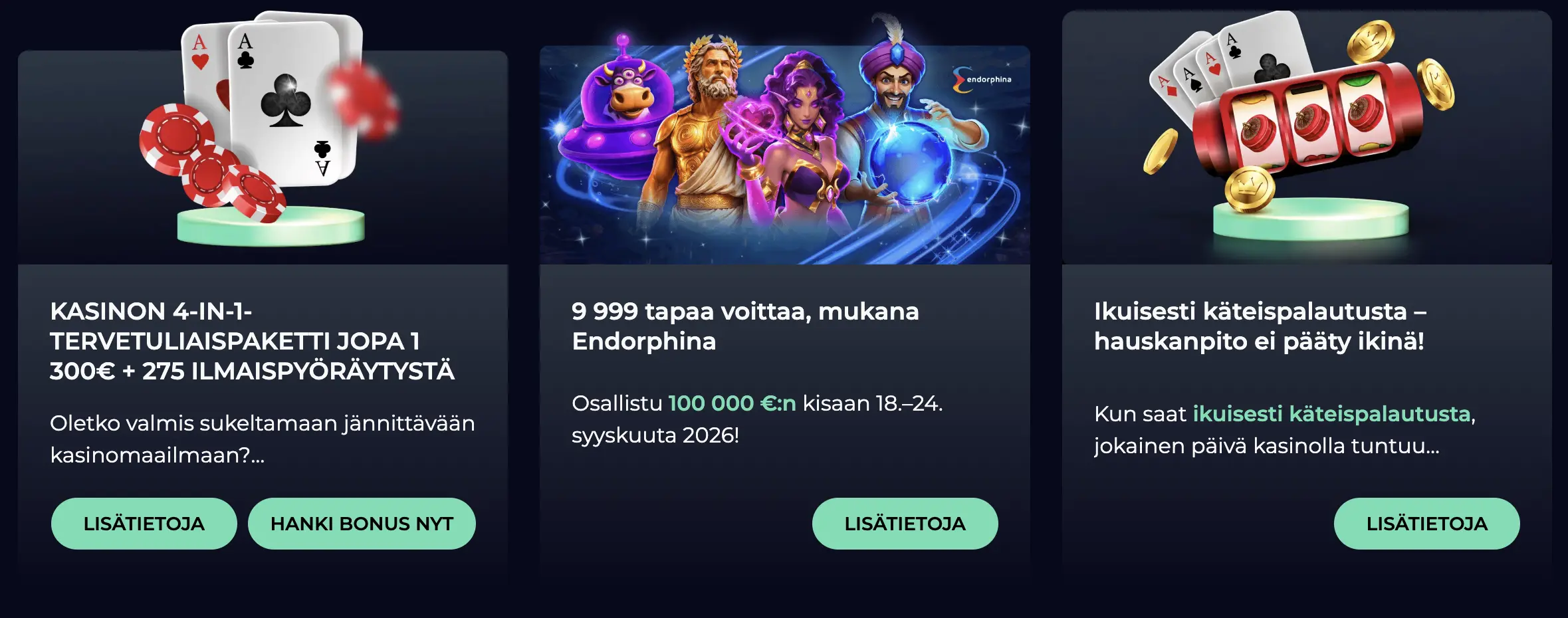 Yoyospins bonukset